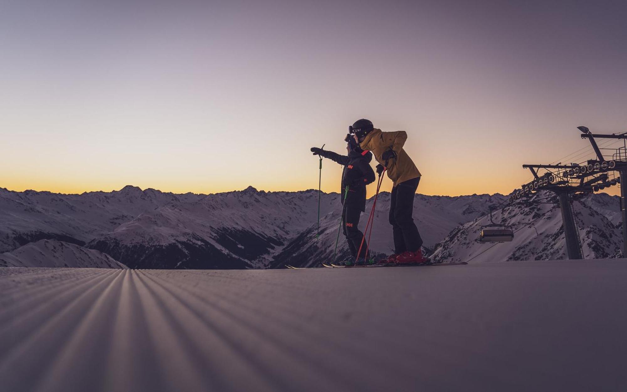Ski & Bike Hotel Montana Davos Buitenkant foto
